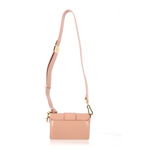 Dior Micro 30 Montaigne Flap Bag in Pink Calfskin Leather