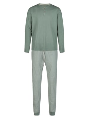 Phil & Co. Berlin Heren Pyjama Henley Pyjama, Pyjama Set,