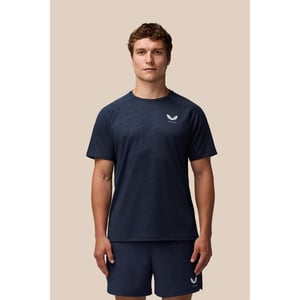 Castore Adapt Trainings T-Shirt Polyester Heren Blauw Actieve Rwear T-Shirts