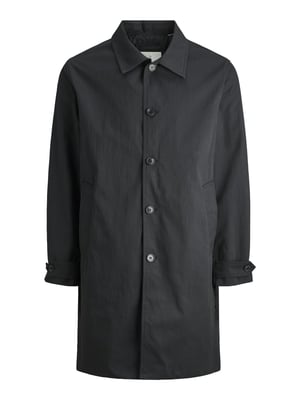 Jack & Jones Men’s Collared Coat Button Front Smart Casual Jacke