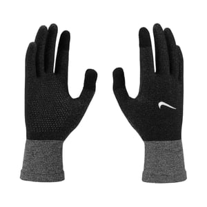 Nike Heren Lichtgewicht Gebreide Hardloophandschoenen (Zwart)
