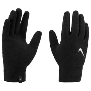 Nike Childrens/Kids One Fleece Therma-Fit Gloves (Black)