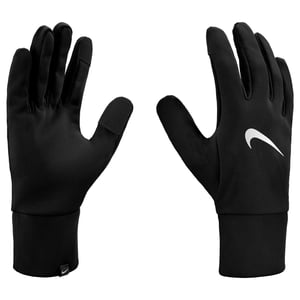 Nike Mens Fleece Therma-Fit Gloves (Black)