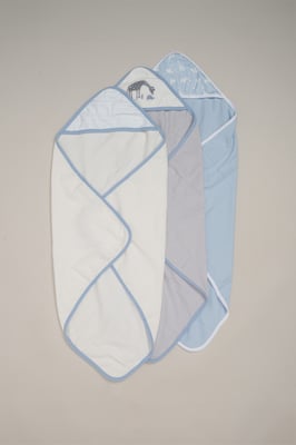 3 Pack Hooded Baby Towels