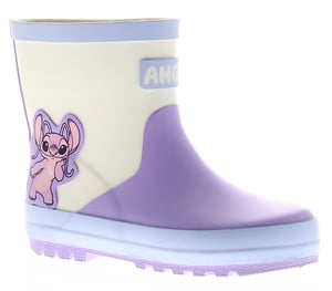 Stitch Younger Girls Wellies Solway purple