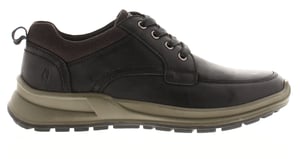 Hush Puppies Mens Shoes Casual Adam Nubuck Leather black