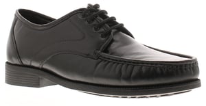 Business Class Mens Shoes Smart Wider Fitting Grant Soft Leather black