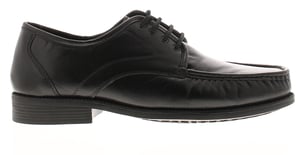 Business Class Mens Shoes Smart Wider Fitting Grant Soft Leather black