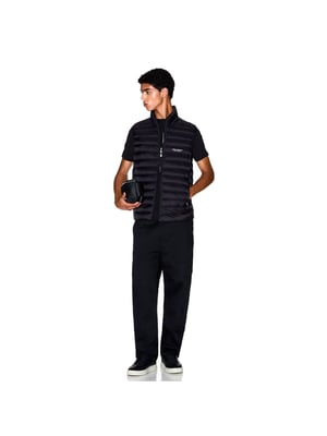 Armani Exchange men's quilted jacket, sleeveless, Milano NYC