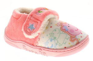 Peppa Pig Girls Slippers Infants Prive Slipper pink