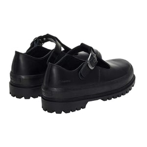 Superga Womens/Ladies 2541 Box Leather Mary Janes (Black)