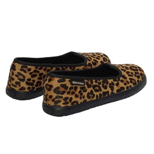 Superga Womens/Ladies 2441 Leopard Print Leather Calf Hair Ballerina Flats (Brown/Black)