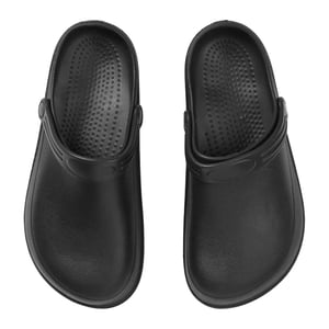 Premier Unisex Adult Anchor Non Slip Chef´s Clogs (Black)