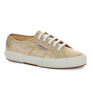Superga Unisex Adult 2750 Lamew Metallic Trainers (Yellow Gold)