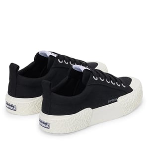 Superga Unisex Adult 2660 Stripe Big Bumpers Trainers (Black/Off White)