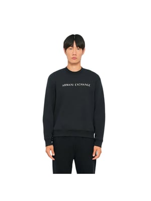 Armani Exchange herensweatshirt donkerblauw