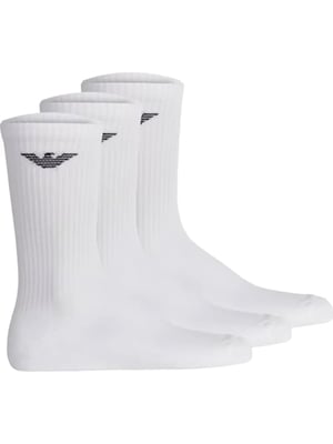 Emporio Armani herensokken (3 stuks) met adelaarmotief