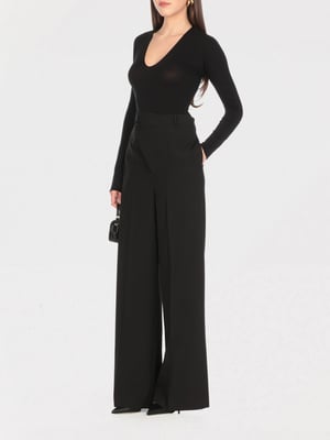 Langsleeve V-hals Top
