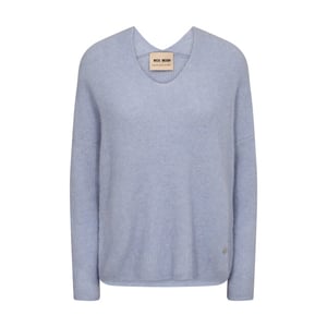 Mos Mosh 153900 245 mosmosh mm thora v-neck knit eventide