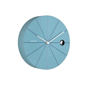 Karlsson wandklok destacado cuckoo air blue w. classic blue- Ø28cm
