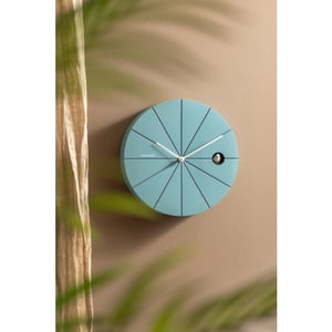 Karlsson wandklok destacado cuckoo air blue w. classic blue- Ø28cm