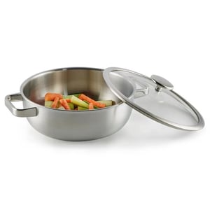 Habonne Hapjespan braadpan rvs 5-ply 26 cm