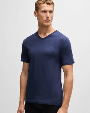 T-Shirt in Dark Blue (3 Pack)