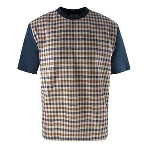 Aquascutum Ikonisk Marinblå T-shirt