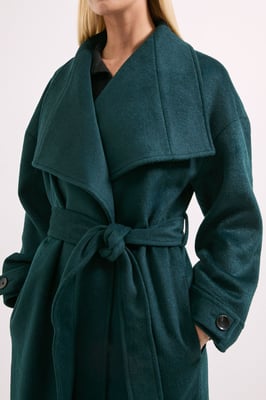 Principles by Wallis Collar Wrap Betled Coat