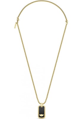 Police PEAGN0038602 Mens Stamp Necklace