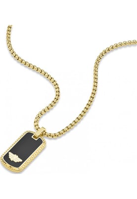 Police PEAGN0038602 Mens Stamp Necklace