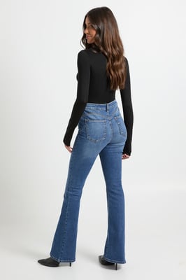 High Waist Booty Lifting Flared Jean