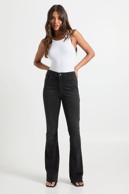 High Waist Booty Lifting Flared Jean