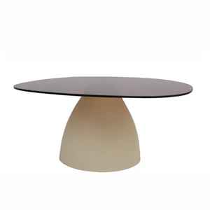 Brix salontafel mylon - glas 86 cm