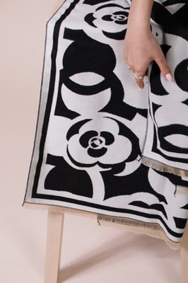 Rose Print Scarf