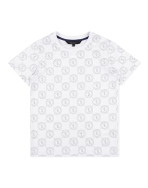 T-shirt med rund halsringning