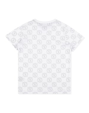 T-shirt med rund halsringning