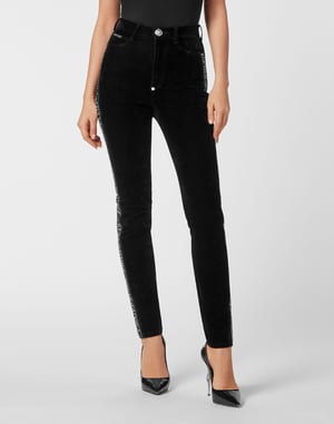 Superhög midja jeggings
