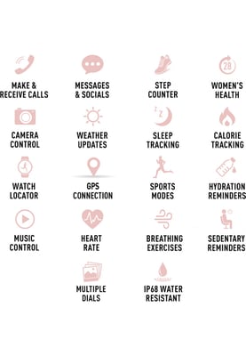 Reflex Active RA52-2226 Series 52 Smartwatch