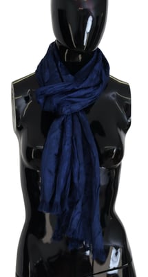 Sidenstrukturerad Scarf