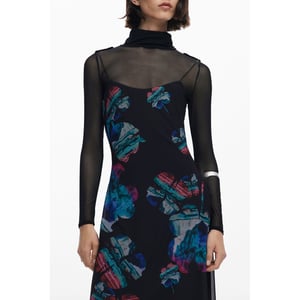 Floral Print Midi Dress