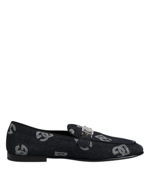 Denim Monogram Loafers