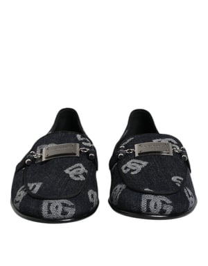 Denim Monogram Loafers