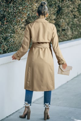 Trench Coat Belted Classic