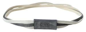Twotone Suede Belt