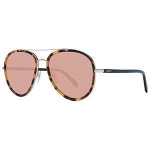 Aviator Zonnebril Schildpad Roze Lenzen