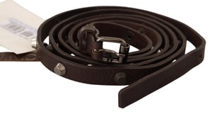Costume National Leather Belt With Studs