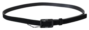 Costume National Suede Leather Belt