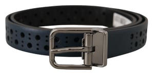 Perforated Leren Riem