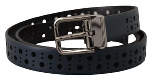 Perforated Leren Riem